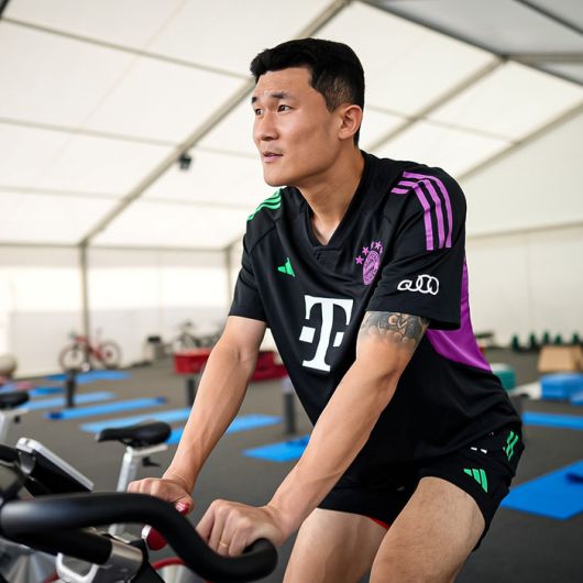 훈련하는 김민재. 제공 | 뮌헨 SNS