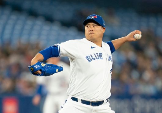 토론토 선발진의 한 축이었던 류현진. 사진 | USA투데이·연합뉴스