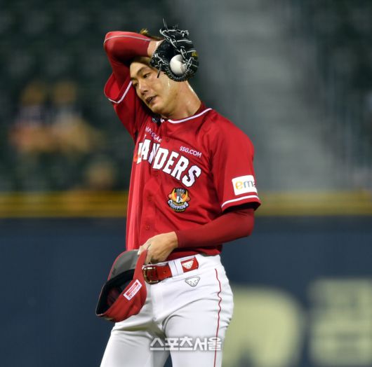 SSG 김광현. 잠실 | 강영조기자 kanjo@sportsseoul.com