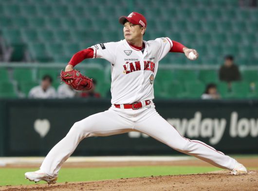 SSG 9월 월간 MVP에 선정된 김광현. 사진제공 | SSG 랜더스