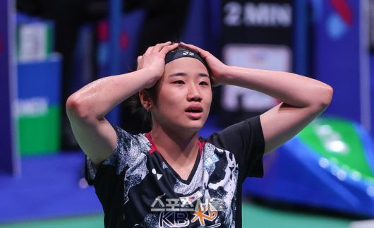 여자단식 세계랭킹 1위 안세영. BWF
