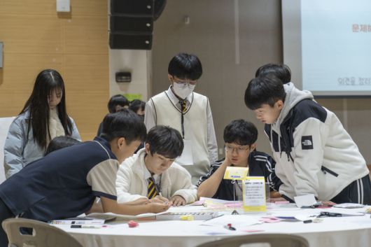 퇴계중학교 학교공론장. 사진|춘천사회혁신센터