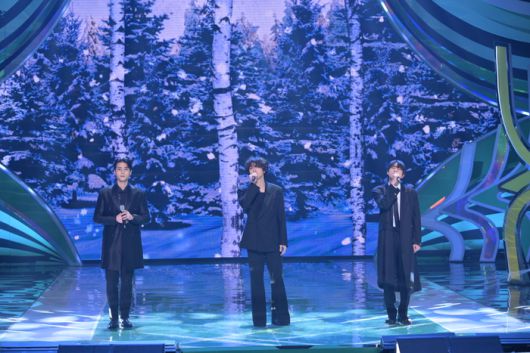 ‘2023 KBS 연예대상’ 영케이, 최정훈, 이무진. 사진 | KBS