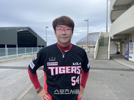 KIA 양현종이 3일 일본 오키나와 구시카와 구장에서 열린 롯데와 평가전을 마친 후 인터뷰에 응했다. 오키나와 | 김동영기자 raining99@sportsseoul.com