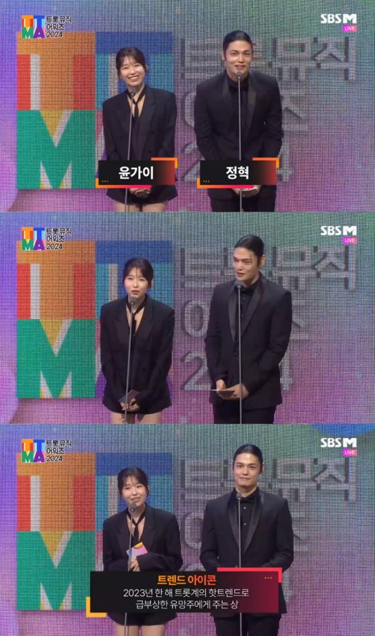 사진 | ‘트롯뮤직어워즈 2024’ 방송화면