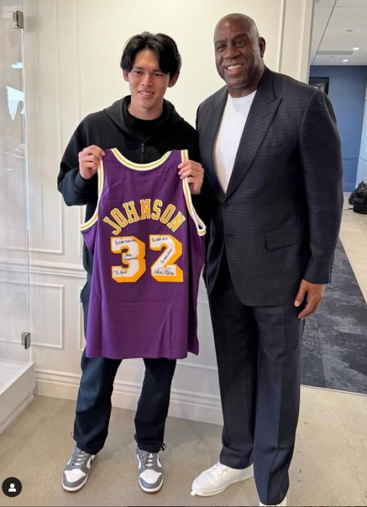 매직 존슨 SNS 캡처