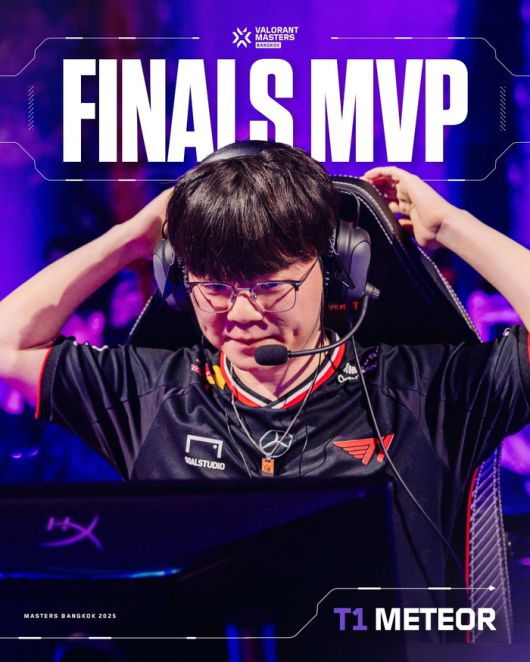 젠지에서 T1으로 이적한 ‘메테오’ 김태오는 2회 연속 마스터스 정상에 올랐다. 좋은 활약까지 더해져 MVP를 수상하기도 했다. 사진 | 라이엇 게임즈