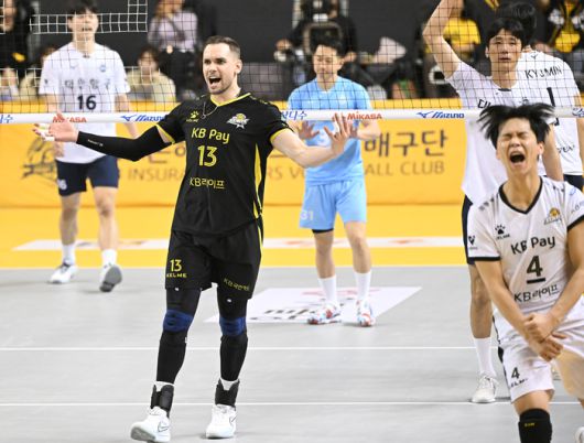 KB손해보험 비예나. 사진 | 한국배구연맹
