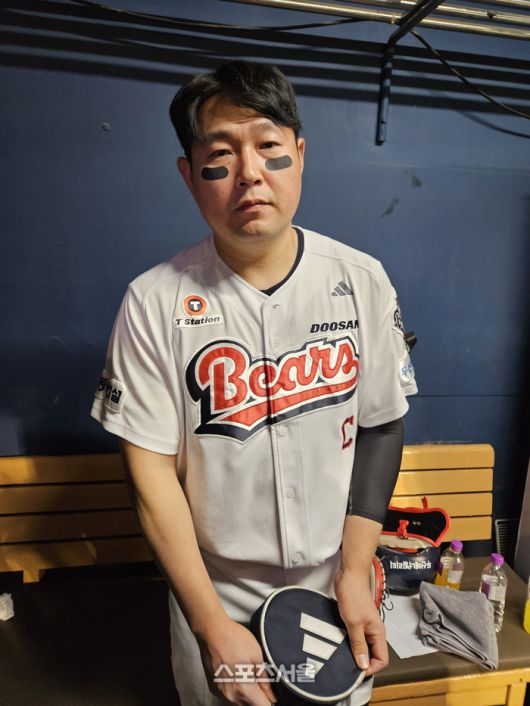 두산 양의지가 2일 서울 잠실구장에서 열린 2025 KBO리그 정규시즌 키움전 후 취재진을 만났다. 잠실 | 강윤식 기자 skywalker@sportsseoul.com