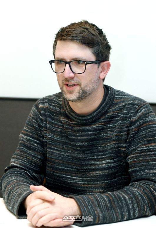 EWC 파운데이션 얀 양커 게임 디렉터. 사진 | 박진업 기자 upandup@sportsseoul.com