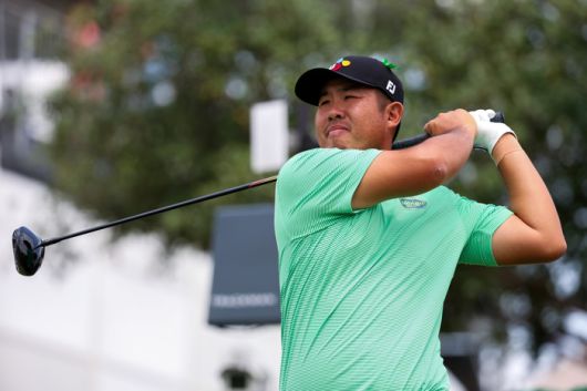 지난해 열린 ‘더 CJ컵 바이런 넬슨’에 출전한 안병훈. 사진 | CJ