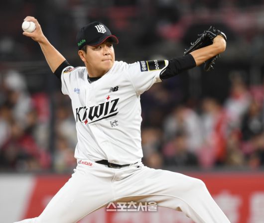KT 투수 손동현 불펜에서 연일 호투를 펼친다. 수원 | 최승섭기자 thunder@sportsseoul.com