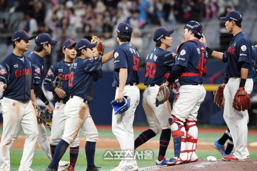 롯데 선수들. 고척 | 박진업 기자 upandup@sportsseoul.com