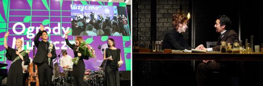 (왼쪽부터) 뮤지컬 ‘마리 퀴리’ 폴란드 갈라 콘서트, 일본 라이선스 공연. 사진 | 라이브㈜,  아뮤즈