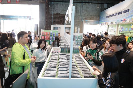 성수@대림창고 K리그X산리오캐릭터즈 팝업스토어 전경. 사진 | 한국프로축구연맹