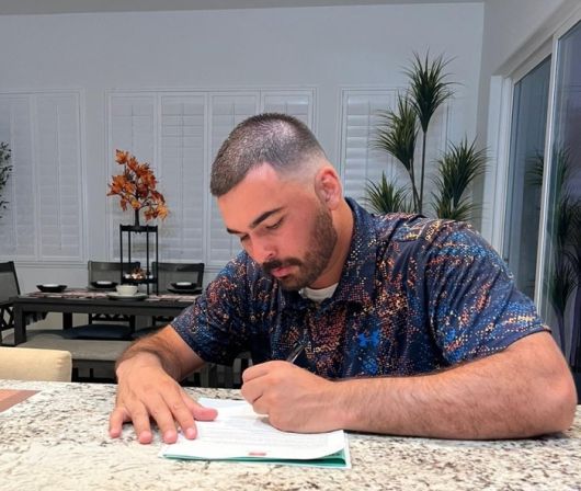 롯데 새 외국인 투수 알렉 감보아. 사진 | 롯데 자이언츠