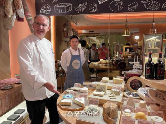 매들리 뷔페에 있는 치즈룸. 마닐라 | 원성윤 기자 socool@sportsseoul.com