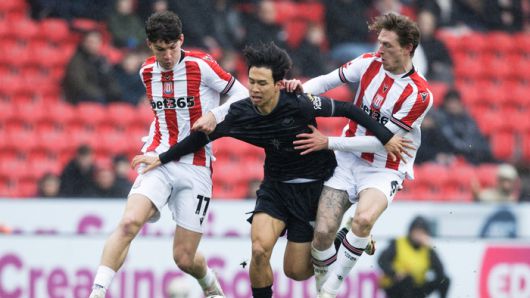 돌파를 시도하는 스완지 시티의 엄지성.출처 | 스완지 시티 홈페이지