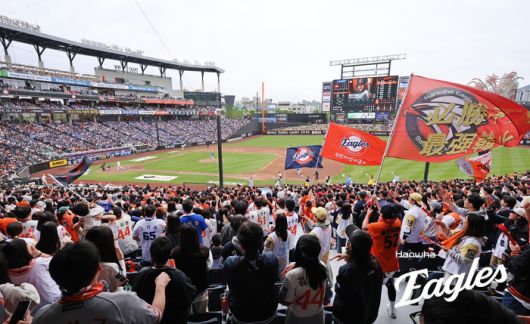 5일 대전 한화생명 볼파크에서 열린 2025 KBO리그 삼성과 한화의 경기가 매진됐다. 사진 | 한화 이글스