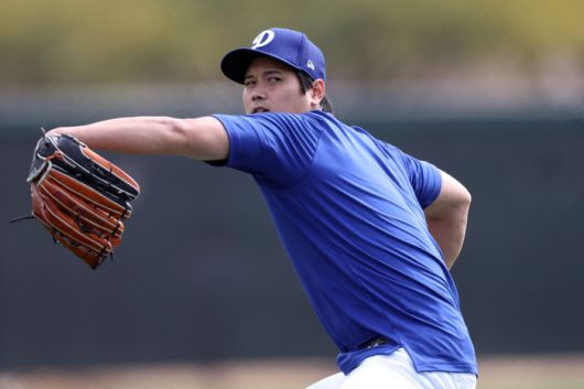 투수로 재활 과정을 밟고 있는 오타니 쇼헤이. 사진 | 애리조나=AFP연합뉴스