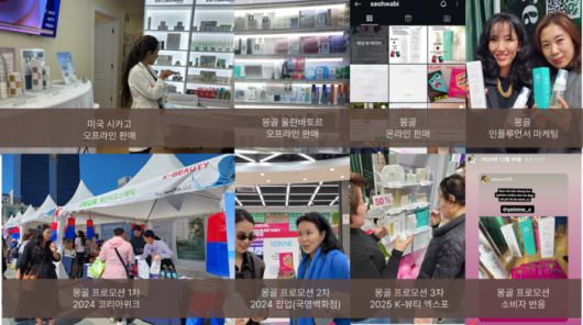 글로벌 시장 진출 사례.  사진|예인미코스메틱
