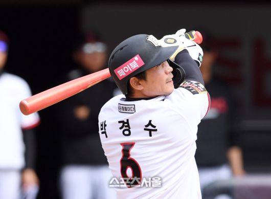 선수 시절 박경수 코치의 모습. 수원 | 박진업기자 upandup@sportsseoul.com