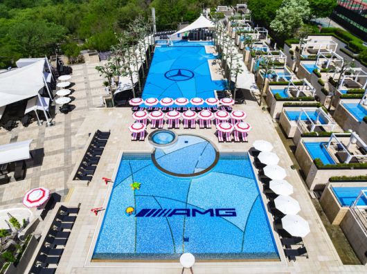 반얀트리 서울 오아시스 야외 수영장. 사진 | 조선호텔앤리조트