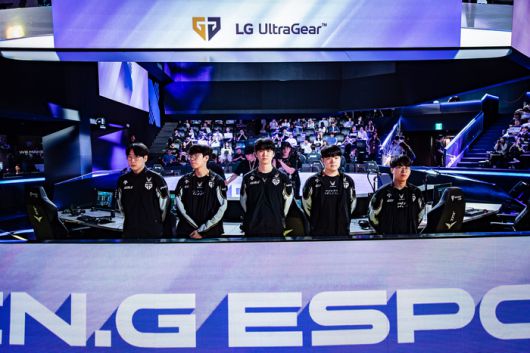 젠지 선수단. 사진 | LCK