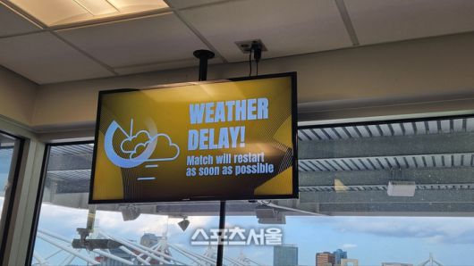 울산HD와 마멜로디 선다운스(남아프리카공화국)의 국제축구연맹(FIFA) 클럽월드컵 첫판이 기상 변수로 킥오프가 미뤄졌다. 사진 | 올랜도=김용일 기자