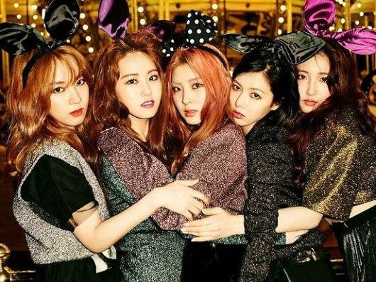 포미닛. 사진 | 현아 SNS