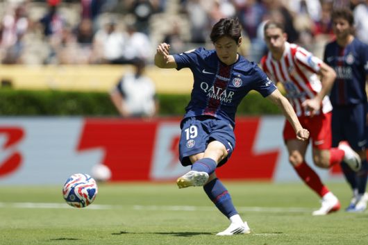 페널티킥 득점하는 이강인. 사진 | 패서디나=EPA연합뉴스