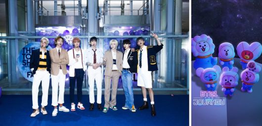 BTS와 IPX의 공동 제작 BT21의 애니메이션 시리즈 ‘BT21 The Journey’가 슈가의 소집해제 다음날인 22일 BT21 완전체 ‘리유니언’ 최종화를 앞두고 있다. 사진 | IPX