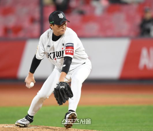 KT 우규민이 투구에 임하고 있다. 수원 | 최승섭 기자 thunder@sportsseoul.com