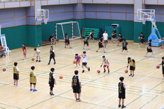 유소년 선수들이 훈련하고 있다. 사진 | 대한민국농구협회
