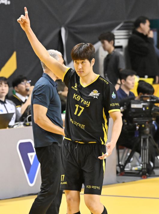 KB손해보험 박상하. 사진 | 한국배구연맹