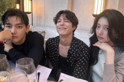 뷔-박보검-수지,  수지 인스타그램.