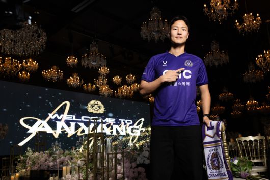 FC안양 유니폼을 입은 권경원. 사진 | FC안양