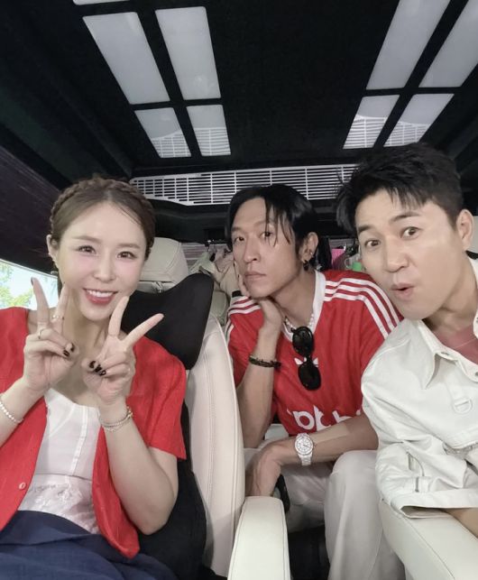 코요태 신지-빽가-김종민. 신지 인스타그램.