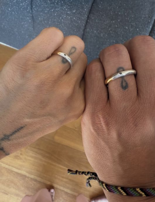 이효리-이상순의 새 결혼 반지. 이효리 인스타그램.