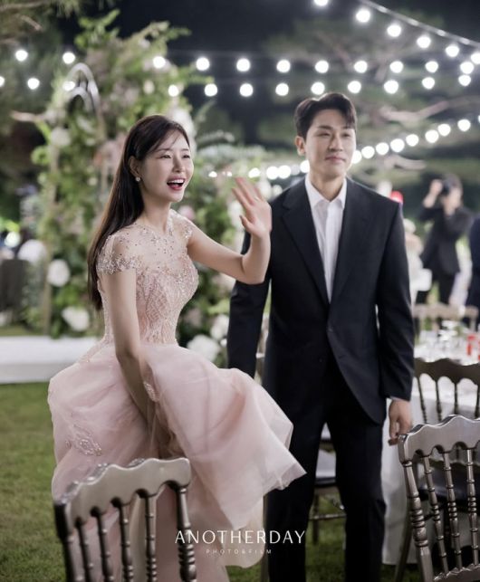 김태술-박하나 결혼식. 박하나 인스타그램.