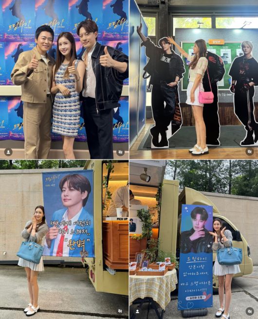 조정석, 세븐, 이다혜. 사진 | 이다혜 SNS