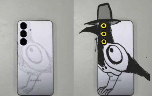 ‘케데헌’ 열풍을 타고 갤럭시 시리즈도 덩달아 인기가 상승하고 있다. 온라인 커뮤니티 이용자들은 케데헌 속 까치 캐릭터를 차용한 갤럭시 에디션을 앞다투어 내놓고 있다. 출처 | 레딧 캡처