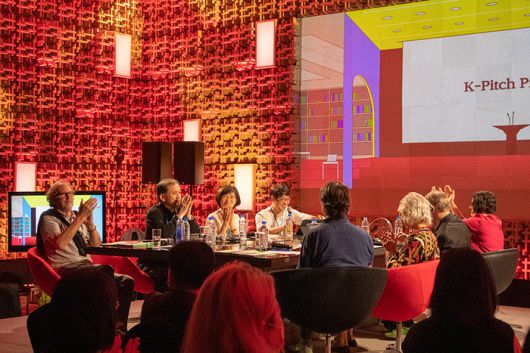 ‘K-독스’ 피칭 현장. 사진 | EBS