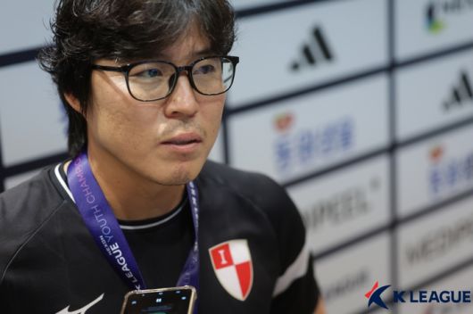 부산 아이파크 산하 유스 개성고의 최광희 감독.제공 | 한국프로축구연맹