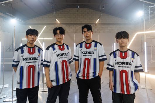 한국이 27일 서울 올림픽공원 핸드볼경기장에서 열린 2025 PNC 파이널 스테이지 3일차에서 105점으로 8위를 기록했다. 사진 | 크래프톤