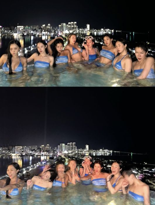 범접 멤버들. 아이키 인스타그램.