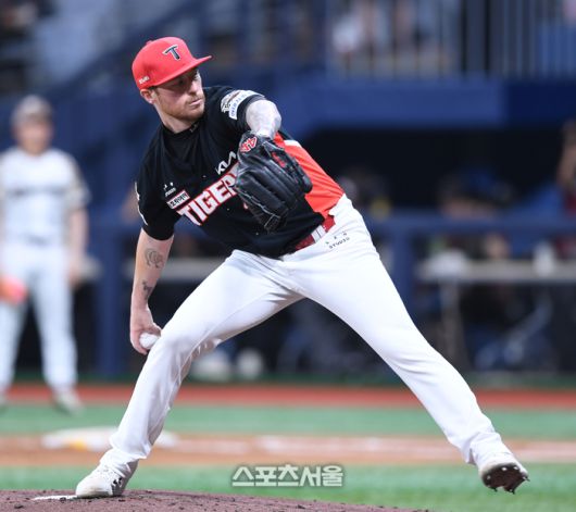 KIA 선발투수 올러가 투구에 임하고 있다. 고척 | 최승섭기자 thunder@sportsseoul.com