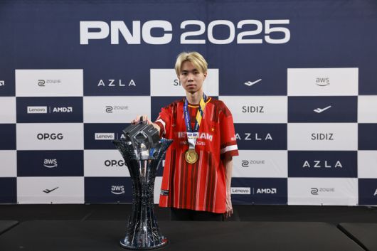 PNC 2025 MVP를 수상한 베트남의 ‘히마스’. 사진 | 크래프톤