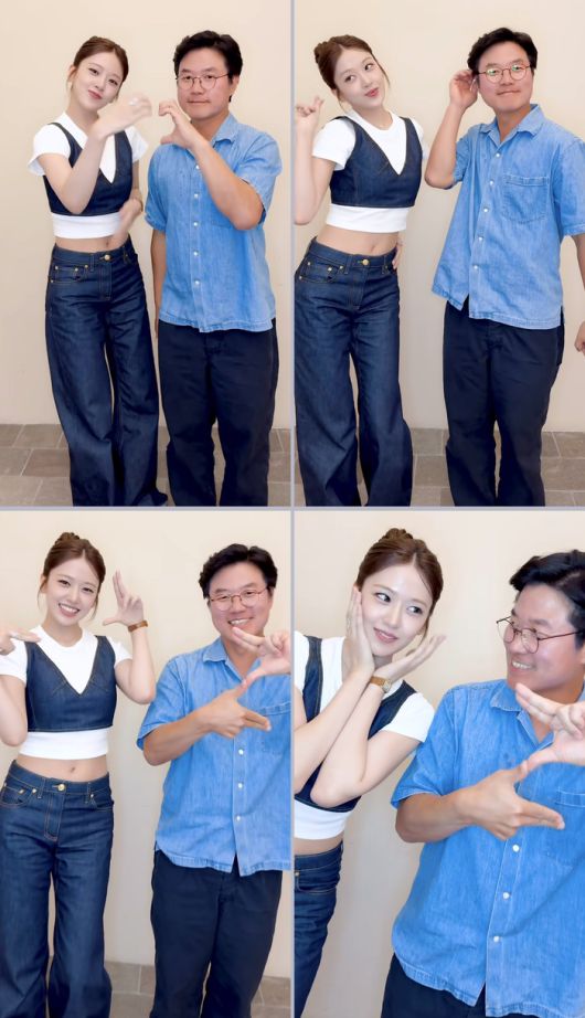 안유진-나영석 PD. 아이브스타십 인스타그램.