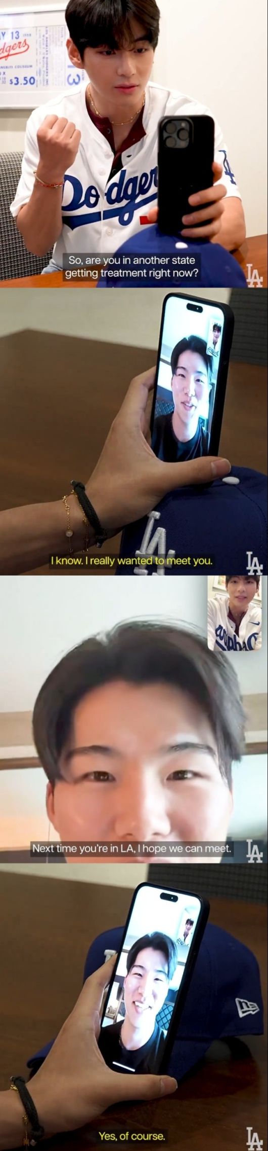 다저스 SNS 캡처